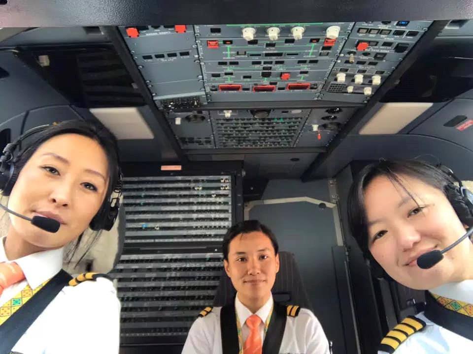 Bhutan S Drukair Celebrates International Women S Day By Operating