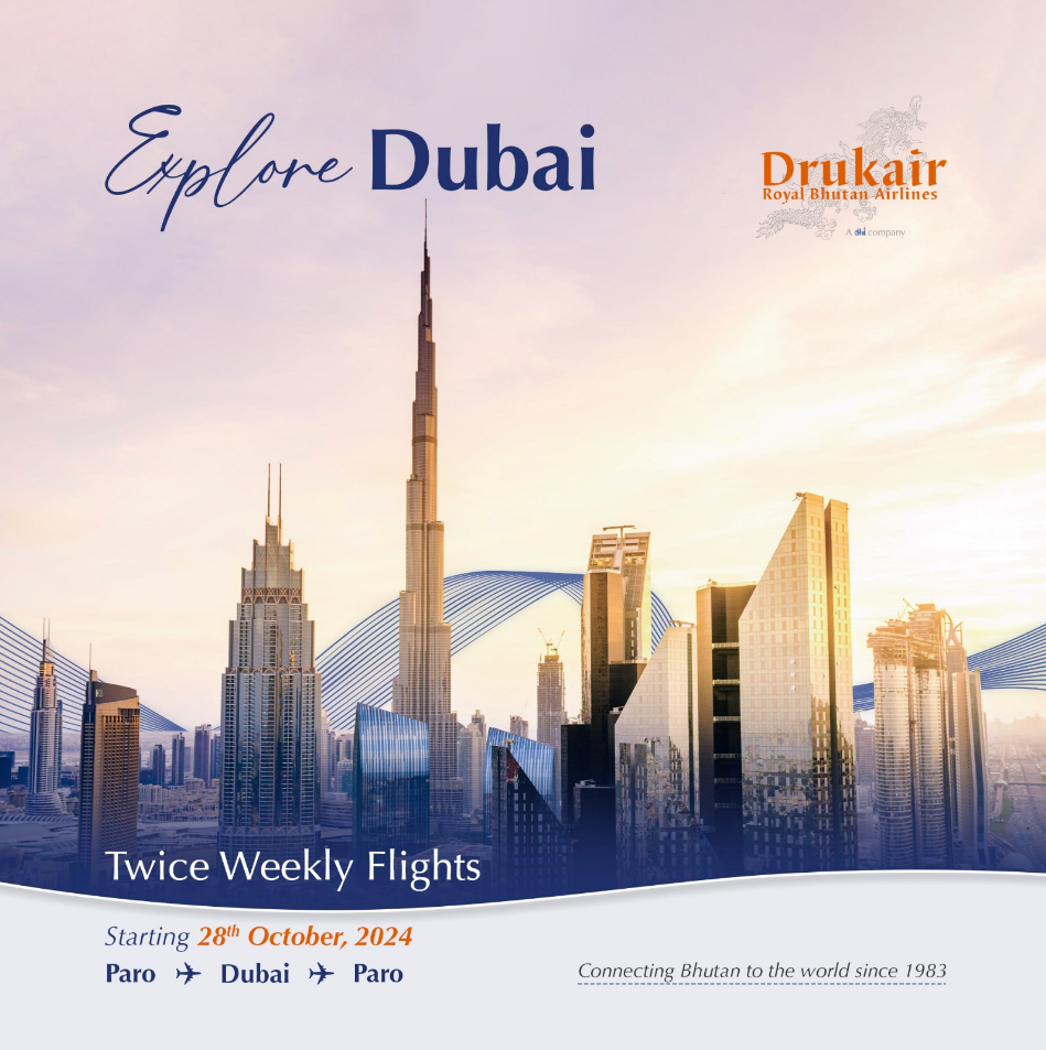 Promotional Fares for the Launch of Drukair Dubai Sector