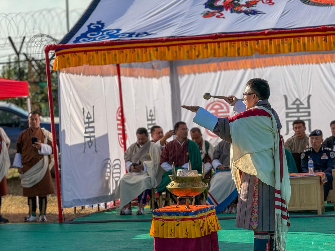 gelephu kolkata drukair flight inauguration