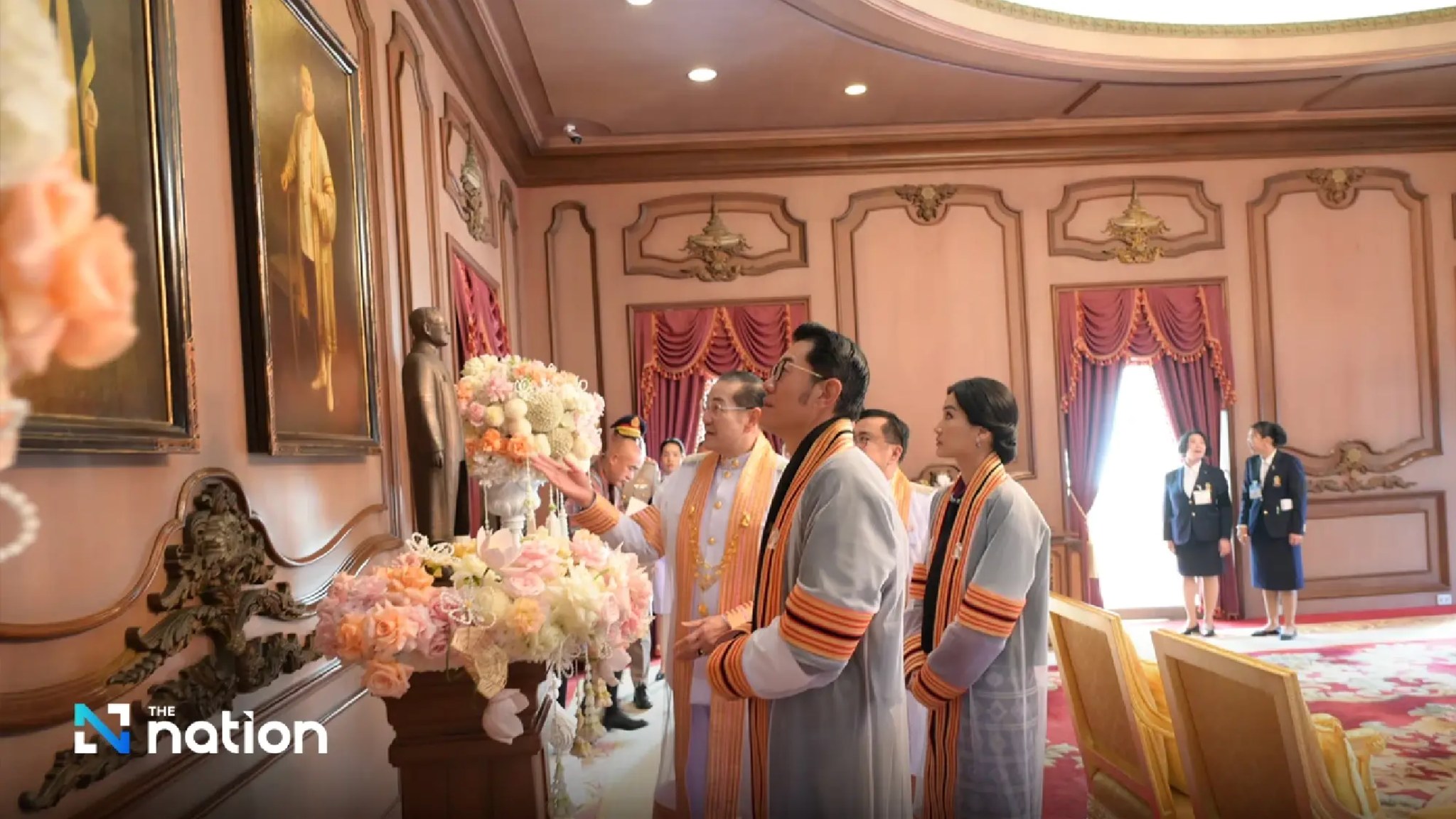 king and queen of bhutan at chulalongkorn university