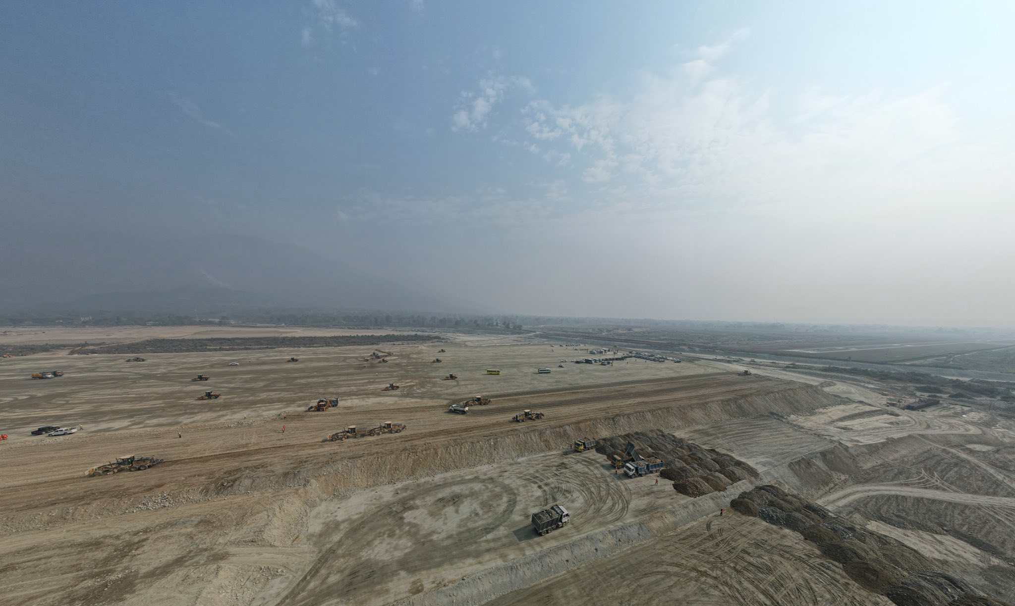 gelephu international airport progress feb 2026