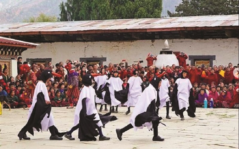 The Black-naked Crane Festival