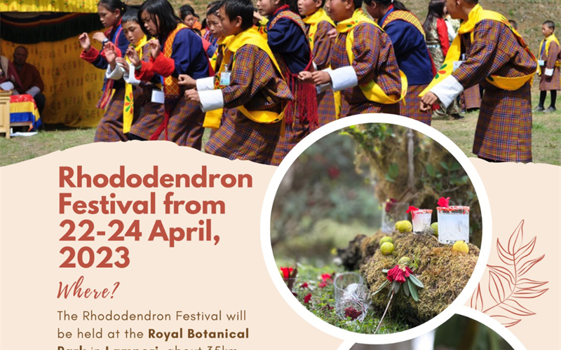 Rhododendron Festival Daily Bhutan Your gateway to the Kingdom
