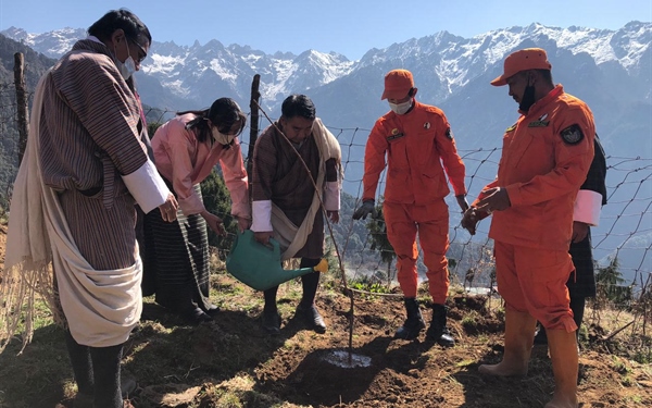 Bhutan is on a mission to plant one million fruit trees