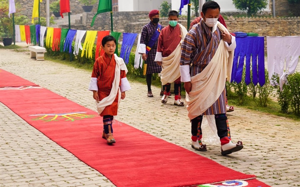 Bhutan Royal Prince assumed his first Royal Duty as Chief Guest at 6 years old